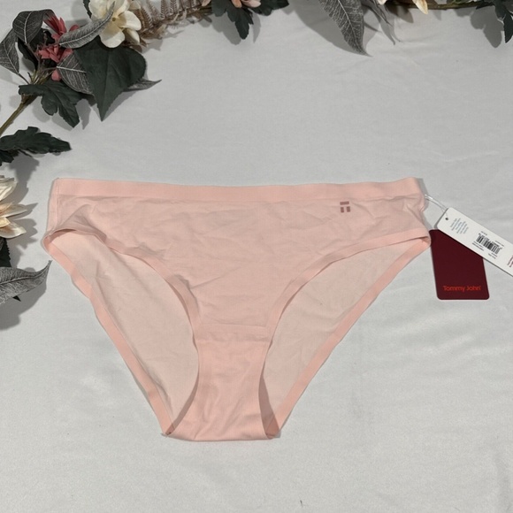 NWT $28 Tommy John [ XXL / 2XL ] Air Cheeky‎ Bikini Panties in Chintz Rose - Picture 1 of 10